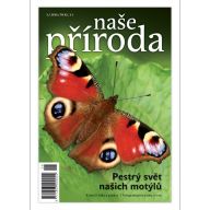 Časopis Naše příroda 3/2010: Babočka paví oko na titulní stránce třetího…