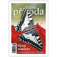 Titulní strana časopisu Naše příroda 3/2012