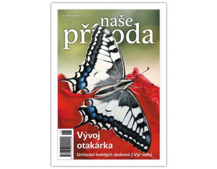 zobrazit detail snímku: Titulní strana časopisu Naše příroda 3/2012