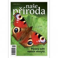 Časopis Naše příroda 3/2010: Babočka paví oko na titulní stránce třetího...