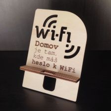 Stojánek na mobil pro fanoušky Wifi a internetu