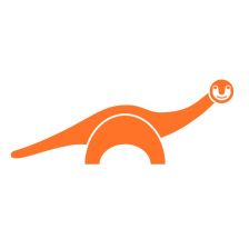 Dinosaurus Diplodocus - dětská samolepka na zeď