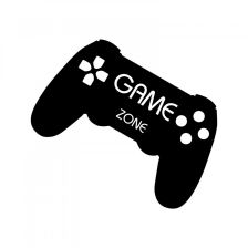 Game zone - Play station - samolepka na zeď