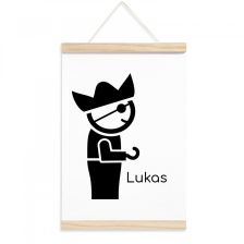 Plakát se jménem pro kluka - Pirát