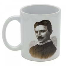 Hrnek „vynálezce Nikola Tesla“