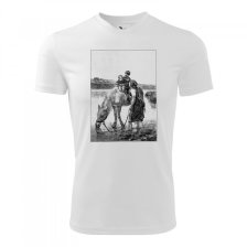 Tričko „Děti na koni s maminkou“