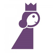 Královna - samolepka na zeď