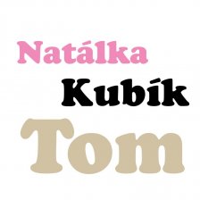 Samolepka se jménem na přání - tlusťoučké písmo
