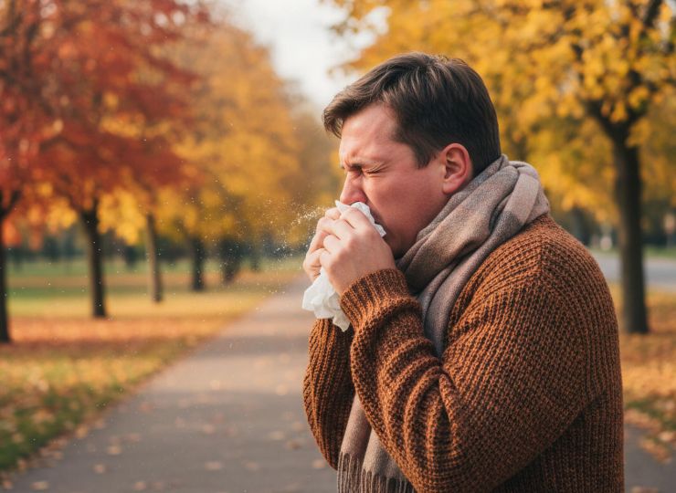 zobrazit detail snímku: Podzimní nachlazení.