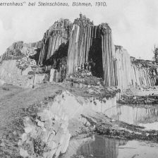 Panská skála v roce 1910
