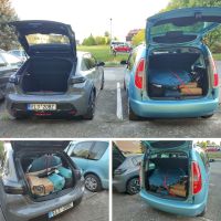 Co se vejde do Peugeotu e208 ve srovnání se Škodou Roomster? - klikněte pro zobrazení detailu