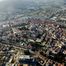 Pontevedra ze vzduchu.