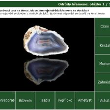 Poznávačka: Odrůdy křemene