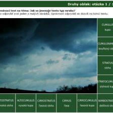 Poznávačka: Druhy oblak