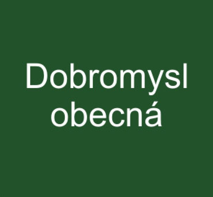 zobrazit detail snímku: Dobromysl obecná