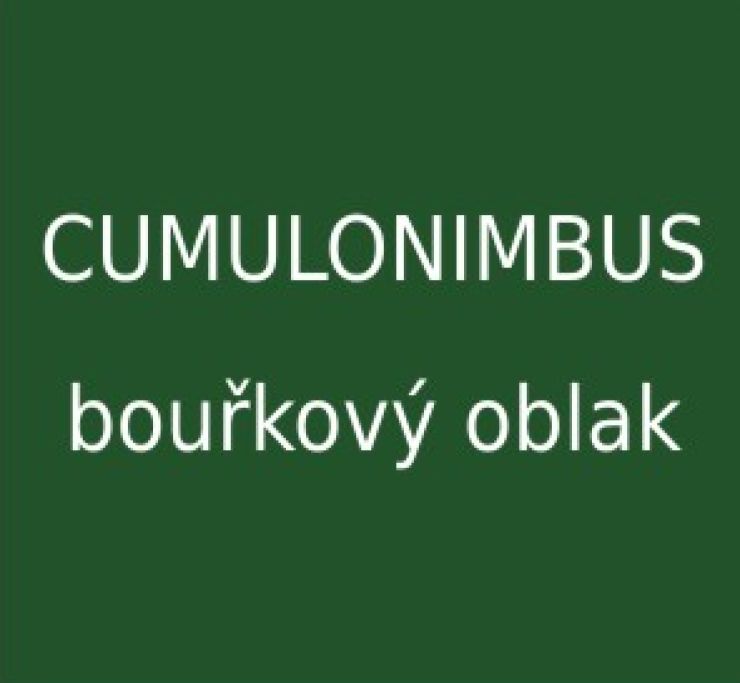 zobrazit detail snímku: Cumulonimbus