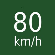 Rychlost 80km/h