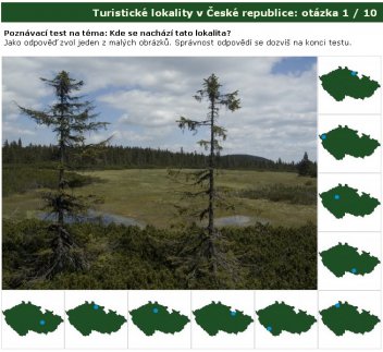 Poznávačka: Turistické lokality v České republice - klikněte pro zobrazení detailu