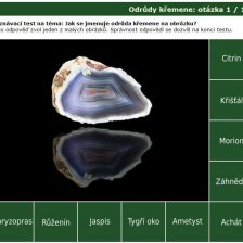 Poznávačka: Odrůdy křemene