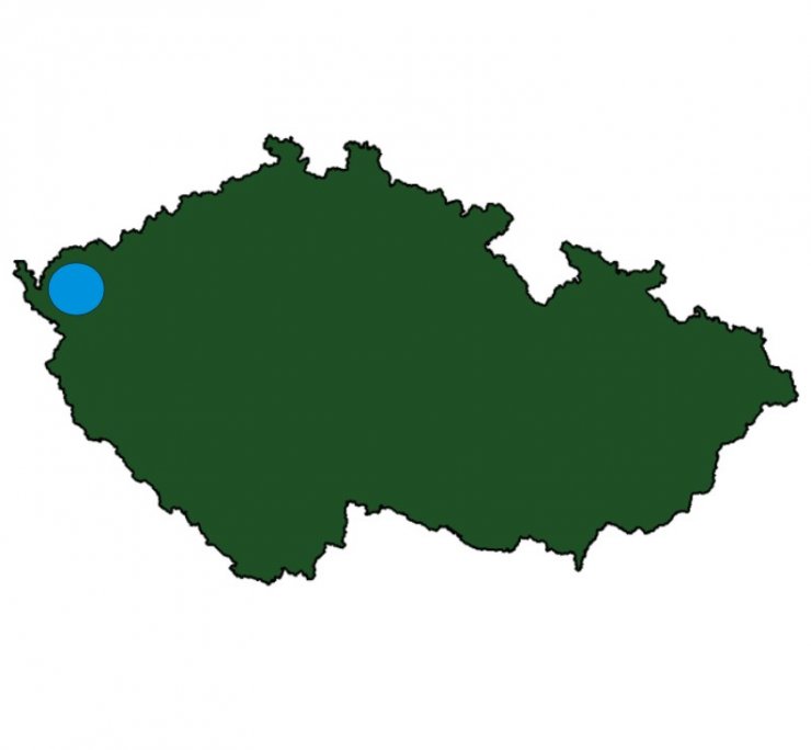 zobrazit detail snímku: Slepá mapa -  Chebsko