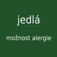Jedlá houba s možností alergie