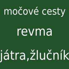 Močové cesty, revma, játra, žlučník