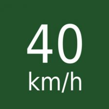 Rychlost 40km/h