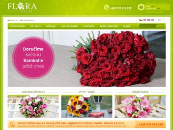 Stránky www.flora-online.cz - klikněte pro zobrazení detailu