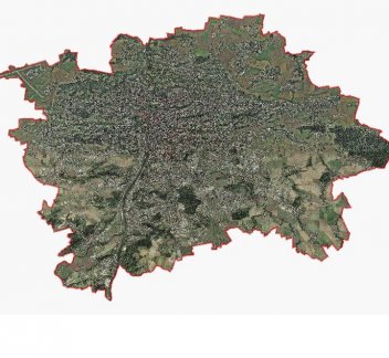 Letecký snímek Prahy - klikněte pro zobrazení detailu