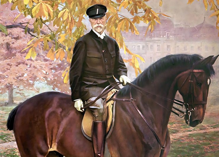 zobrazit detail snímku: Prezident Tomáš Garrigue Masaryk na koni Hektor.