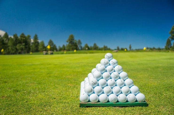 zobrazit detail snímku: Golfové míčky.
