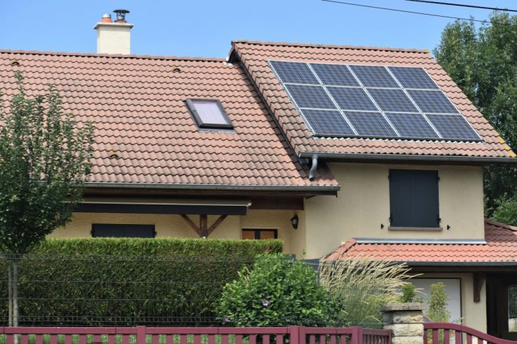 zobrazit detail snímku: Dům s ekologickým ohřevem a vytápěním