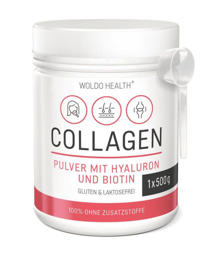 zobrazit detail snímku: Kolagen s kyselinou hyaluronovou 500g.