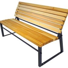 Zahradní lavička 1500 mm, kovová konstrukce