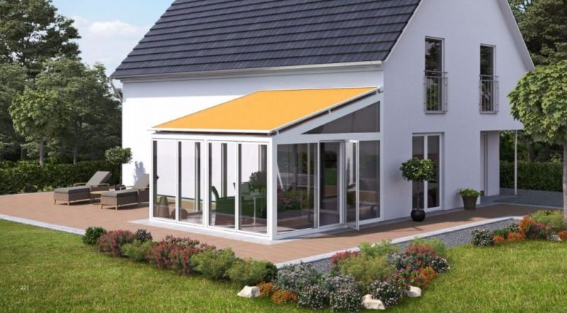 Markýza Markilux na zimní zahradě. - klikněte pro zobrazení detailu