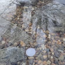 Černý led na Novomlýnských nádržích leden 2026