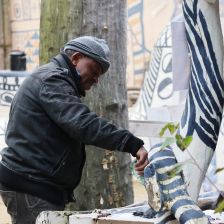 Afričan v Safari parku Dvůr Králové