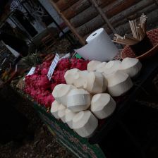 Stánek s ovocem v Safari parku Dvůr Králové