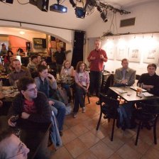 Science cafe v Praze
