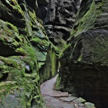 Teplické skály - soutěska Sibiř