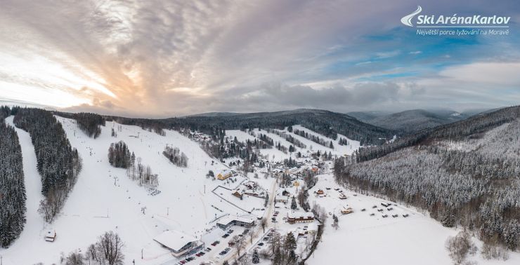 zobrazit detail snímku:  Skiareál Karlov.