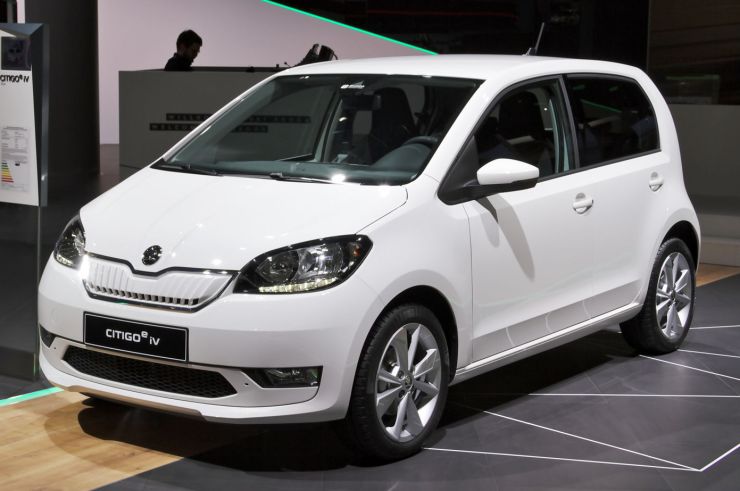zobrazit detail snímku: Škoda Citigo-e iV z roku 2019.