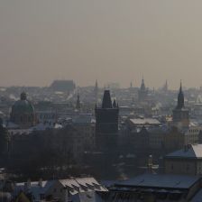 Pražský smog.