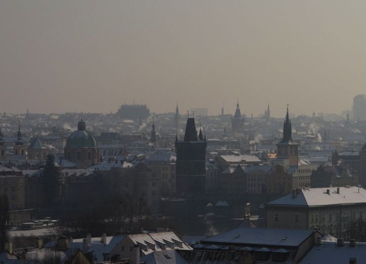 zobrazit detail snímku: Pražský smog.