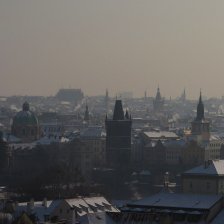 Pražský smog.