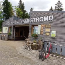 Stezka Korunami stromů Krkonoše  - vchod