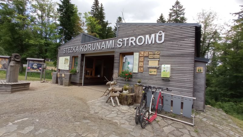 Stezka Korunami stromů Krkonoše  - vchod - klikněte pro zobrazení detailu