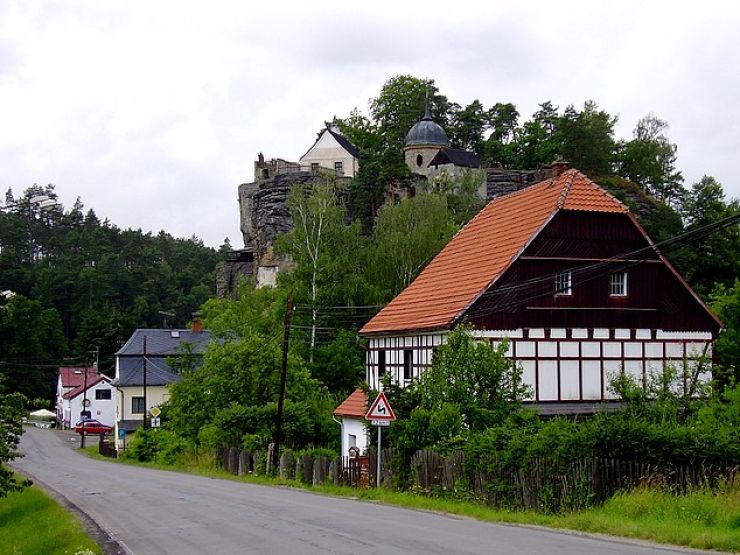 zobrazit detail snímku: Hrad Sloup v Čechách