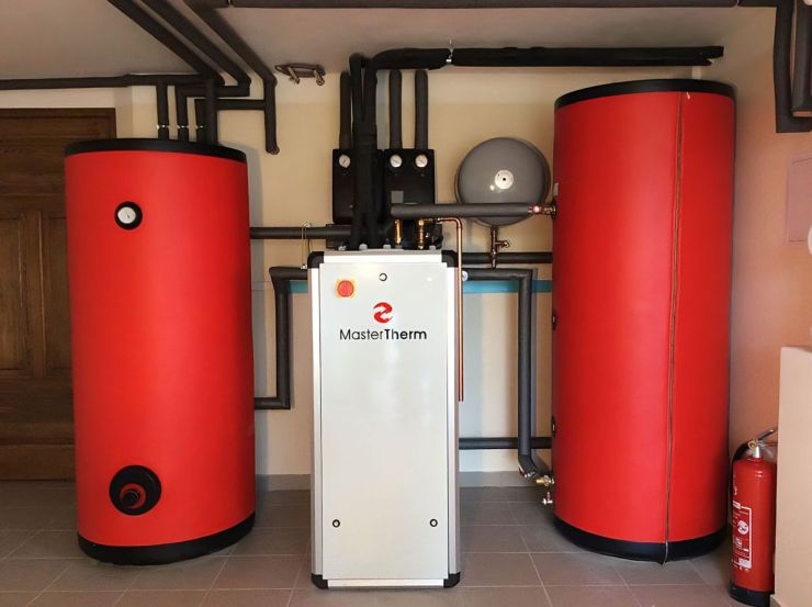zobrazit detail snímku: Tepelné čerpadlo Master Therm.