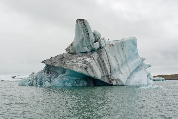 zobrazit detail snímku: Ledovec na Islandu v laguně Jökulsárlón